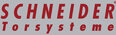 SCHNEIDER Torsysteme GmbH Logo