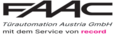 FAAC Türautomation Austria GmbH – record Exklusivvertrieb Logo