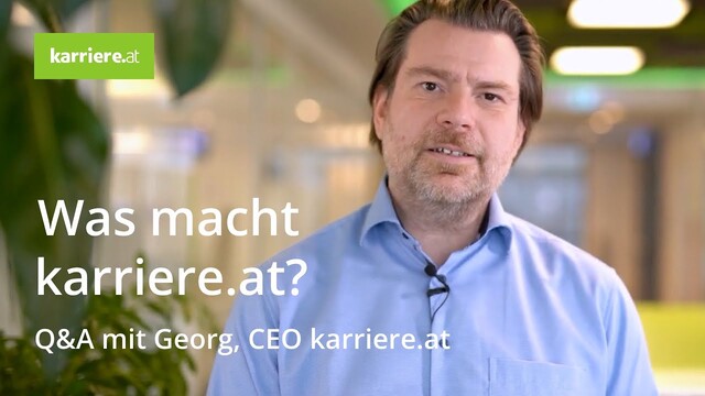 Was macht karriere.at? | Q&A mit Georg (CEO)