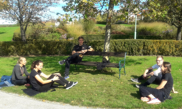  Relaxen in der Mittagspause
