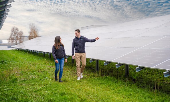 Freiflächen Photovoltaik-Anlage