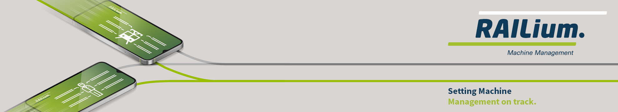 RAILium Machine Management powered by RSRG & BOOM GmbH