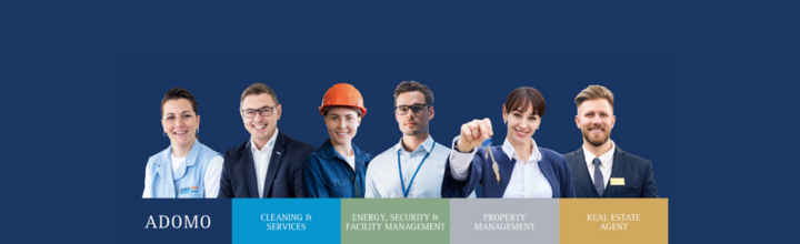 Titelbild der Firma ADOMO Beteiligungs GmbH