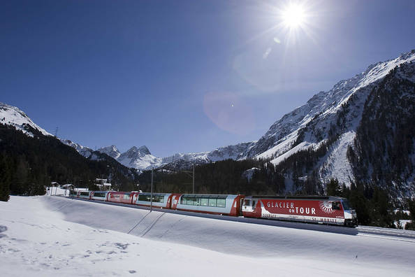 "Glacier-Express" in der Schweiz
