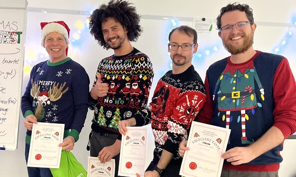 Ugly Christmas Sweater Contest