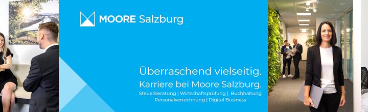 Titelbild der Firma Moore Salzburg GmbH Wirtschaftsprüfungs- und Steuerberatungsgesellschaft
