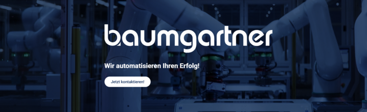 Titelbild der Firma Baumgartner Automation GmbH