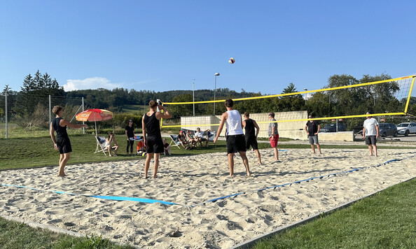  Beachvolleyballplatz bei EBNER in Leonding
