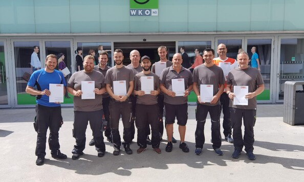 Erfolgreicher Abschluss der Kältetechnikerausbildung am WIFI