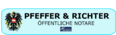 Öffentliche Notare PFEFFER & RICHTER Notarpartnerschaft Logo