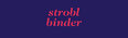 stroblbinder GmbH Logo