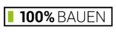 100% BAUEN GMBH Logo