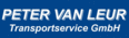 Peter van Leur Transportservice GmbH Logo