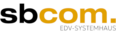 sbcom. GmbH | EDV-SYSTEMHAUS Logo