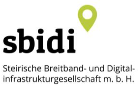 Logo von Steirische Breitband- und Digitalinfrastrukturgesellschaft m.b.H. (SBIDI)