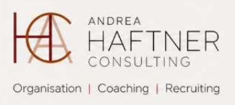 Logo von Andrea Haftner Consulting