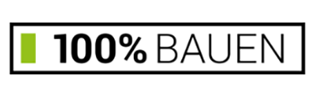 Logo von 100% BAUEN GMBH