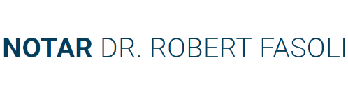 Logo von Notar Dr. Robert Fasoli