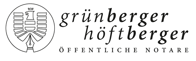 Logo von Öffentliche Notare Dr. Stefan Grünberger & Dr. Peter Höftberger Partnerschaft