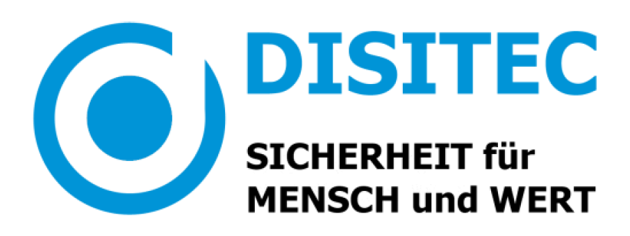 Logo von Disitec - Sicherheit für Mensch und Wert