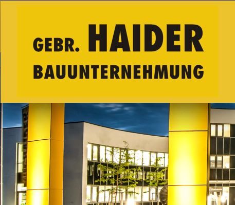 Logo von Gebrüder Haider Bauunternehmung GesmbH
