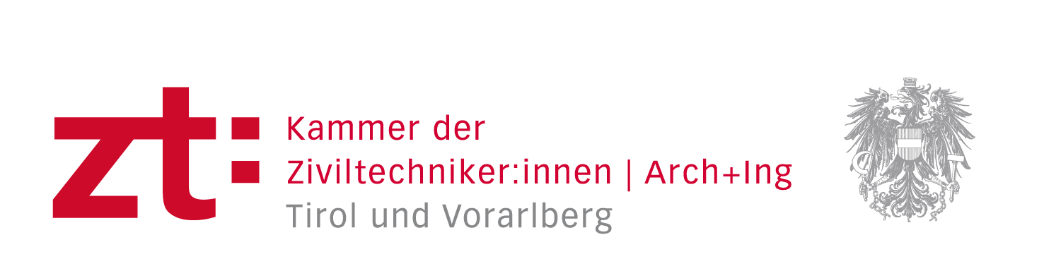 Logo von Kammer der Ziviltechniker:innen für Tirol und Vorarlberg