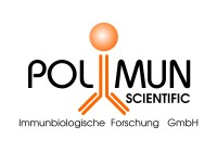 Logo von Polymun Scientific Immunbiologische Forschung GmbH.