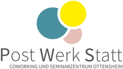 Logo von PostWerkStatt und PostStudio – CoWorking und Seminarzentrum Ottensheim e.U.