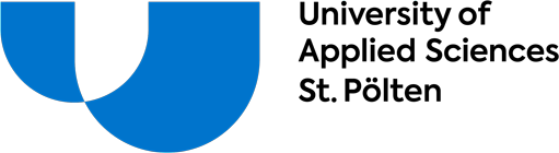 Logo von USTP – University of Applied Sciences St. Pölten