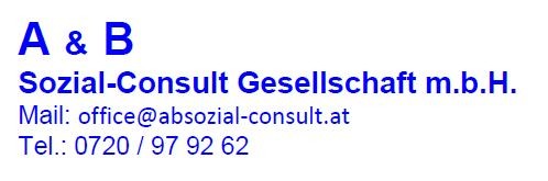 Logo von A & B Sozial-Consult GmbH