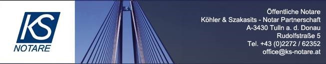 Logo von Öffentliche Notare Köhler & Szakasits Notar-Partnerschaft