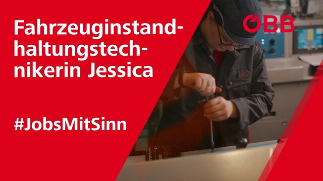 #JobsMitSinn - Fahrzeuginstandhaltungstechnikerin Jessica