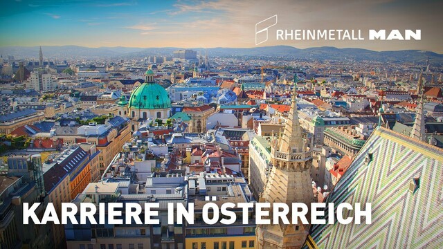 Rheinmetall MAN als Arbeitgeber in Wien/Österreich. Bewerben Sie sich jetzt!