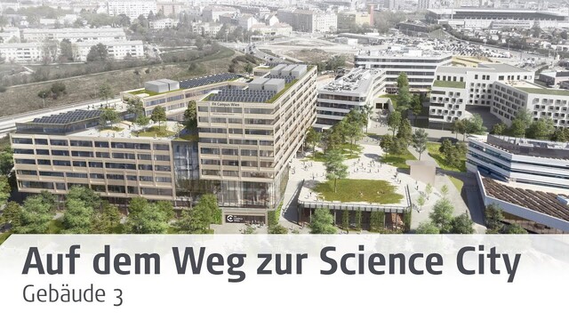 Auf dem Weg zur Science City – Gebäude 3 | FH Campus Wien