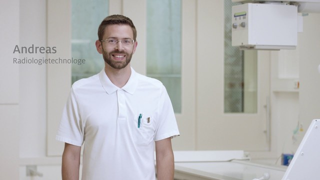Arbeiten im KH Barmherzige Schwestern Ried: Andreas, Radiologietechnologe